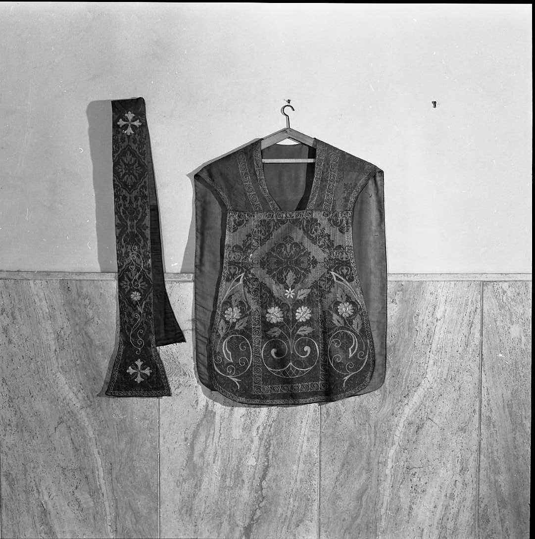 paramento liturgico - manifattura italiana (fine sec. XIX)