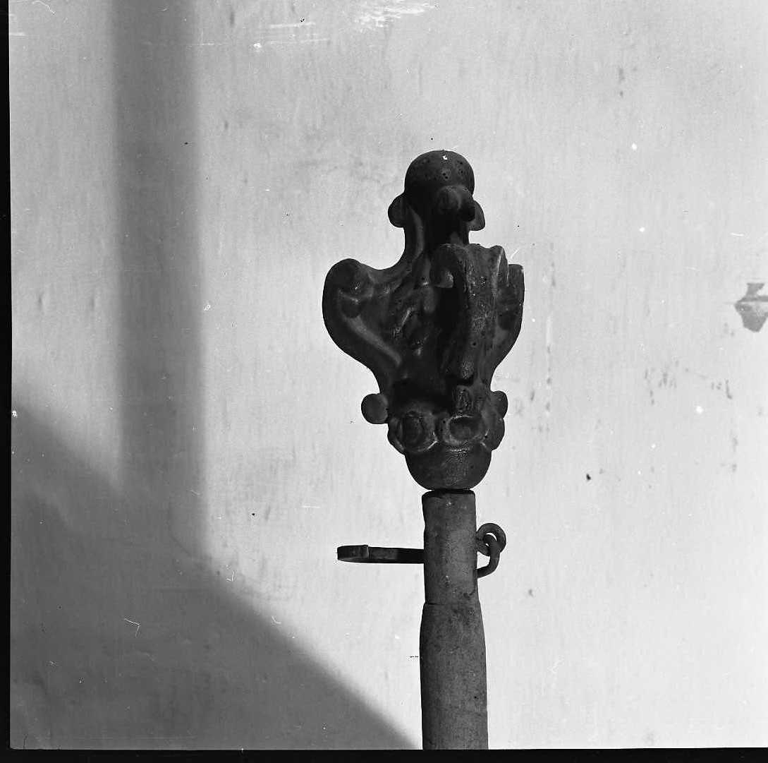 asta di baldacchino processionale - bottega romagnola (metà sec. XVIII)