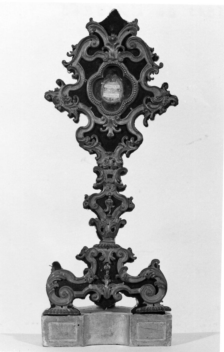 reliquiario - ambito romagnolo (sec. XVIII)