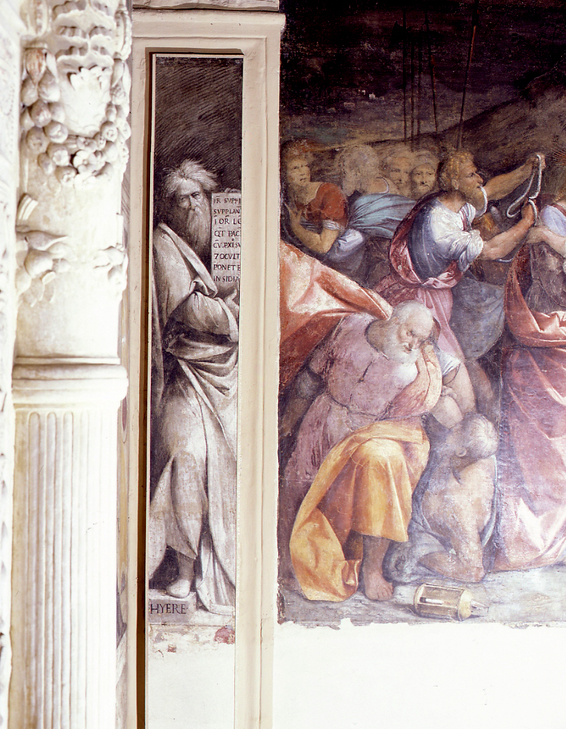 profeta Geremia; profeta Zaccaria (dipinto, serie) di Tisi Benvenuto detto Garofalo (primo quarto sec. XVI)