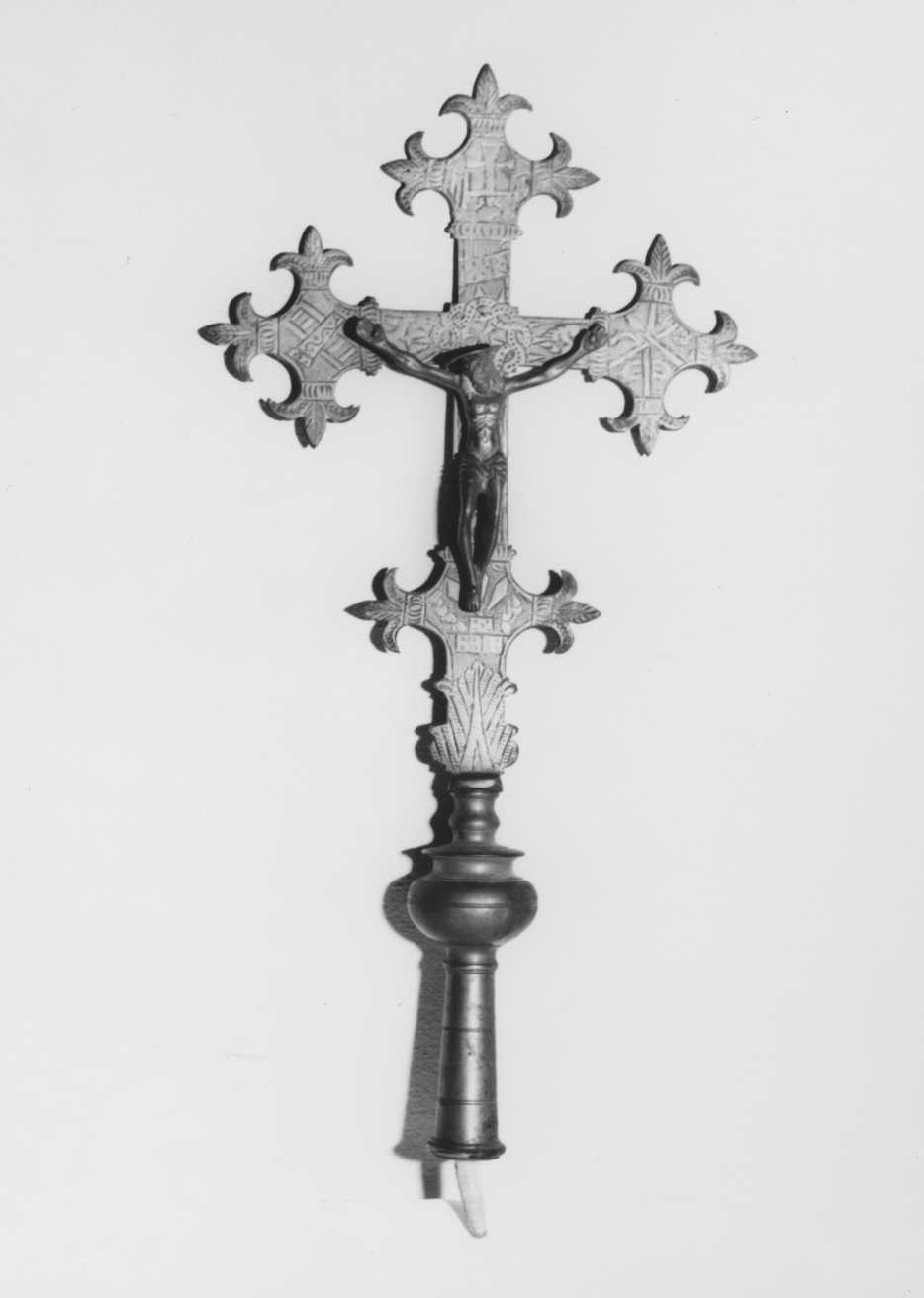 croce processionale - bottega romagnola (sec. XVII)