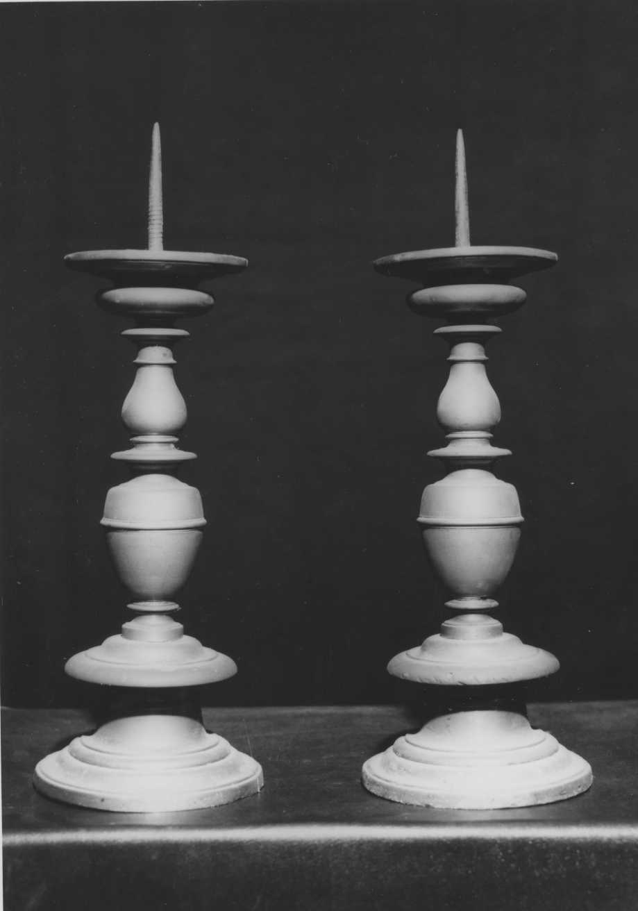 candeliere, serie - bottega romagnola (sec. XVII)