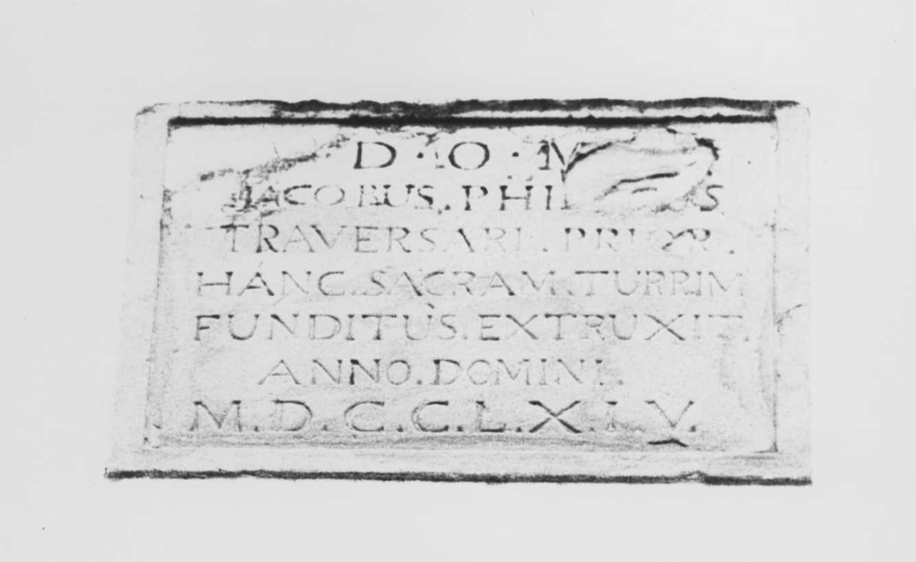 lapide - bottega romagnola (sec. XVIII)