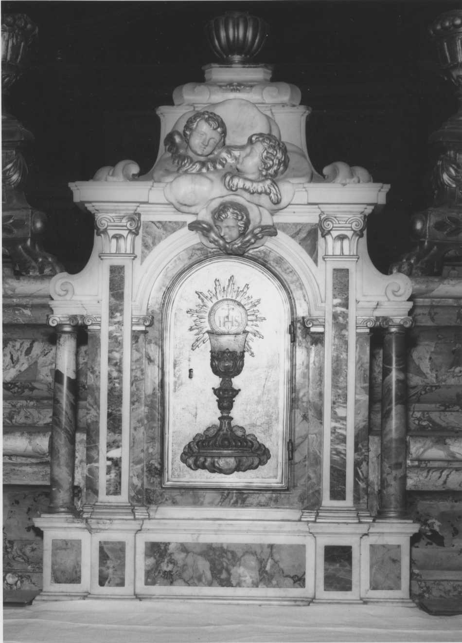 tabernacolo - bottega toscana (sec. XVIII)