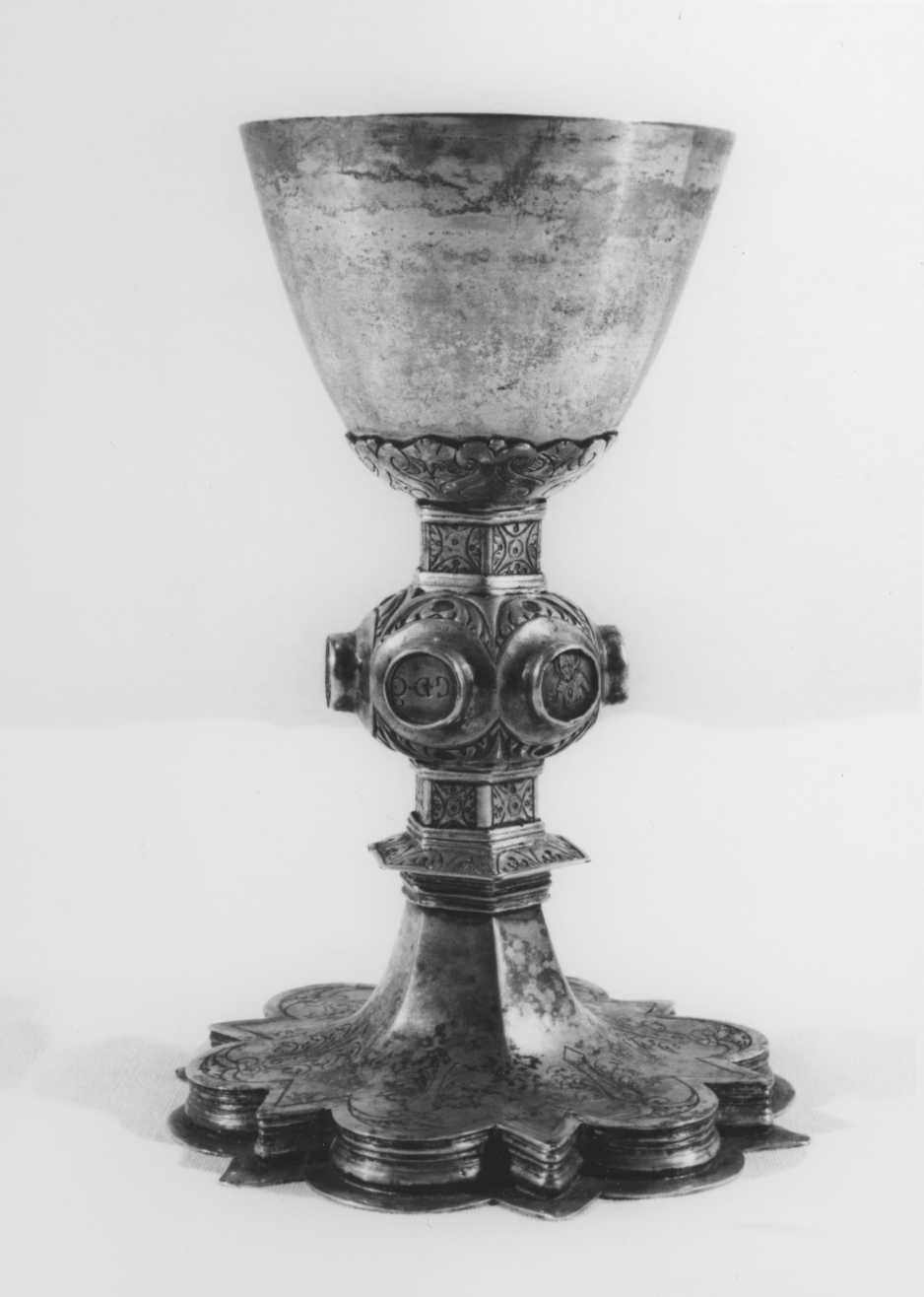 calice - bottega toscana (prima metà sec. XV)