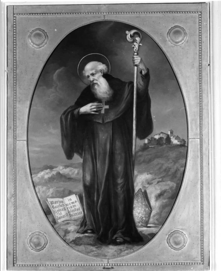 San Romualdo (dipinto) di Bacchetti Mario (sec. XX)