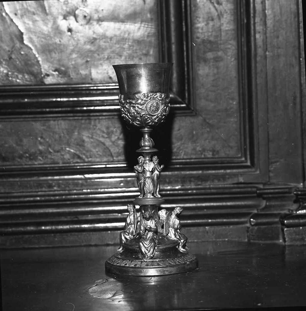 calice - bottega romagnola (prima metà sec. XX)