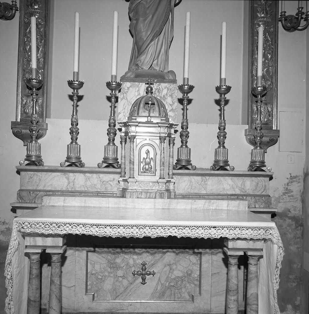 candeliere - bottega emiliano-romagnola (seconda metà sec. XIX)