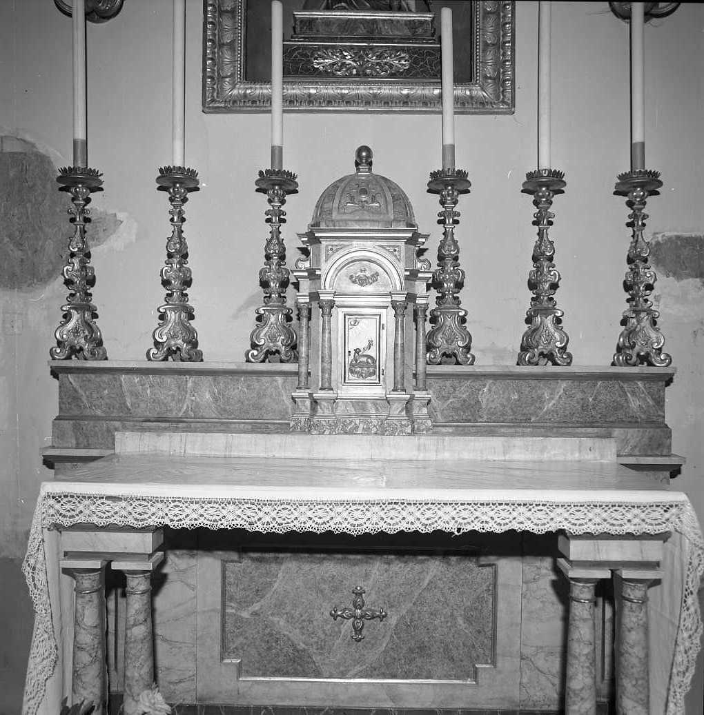 tabernacolo - bottega emiliano-romagnola (metà sec. XIX)