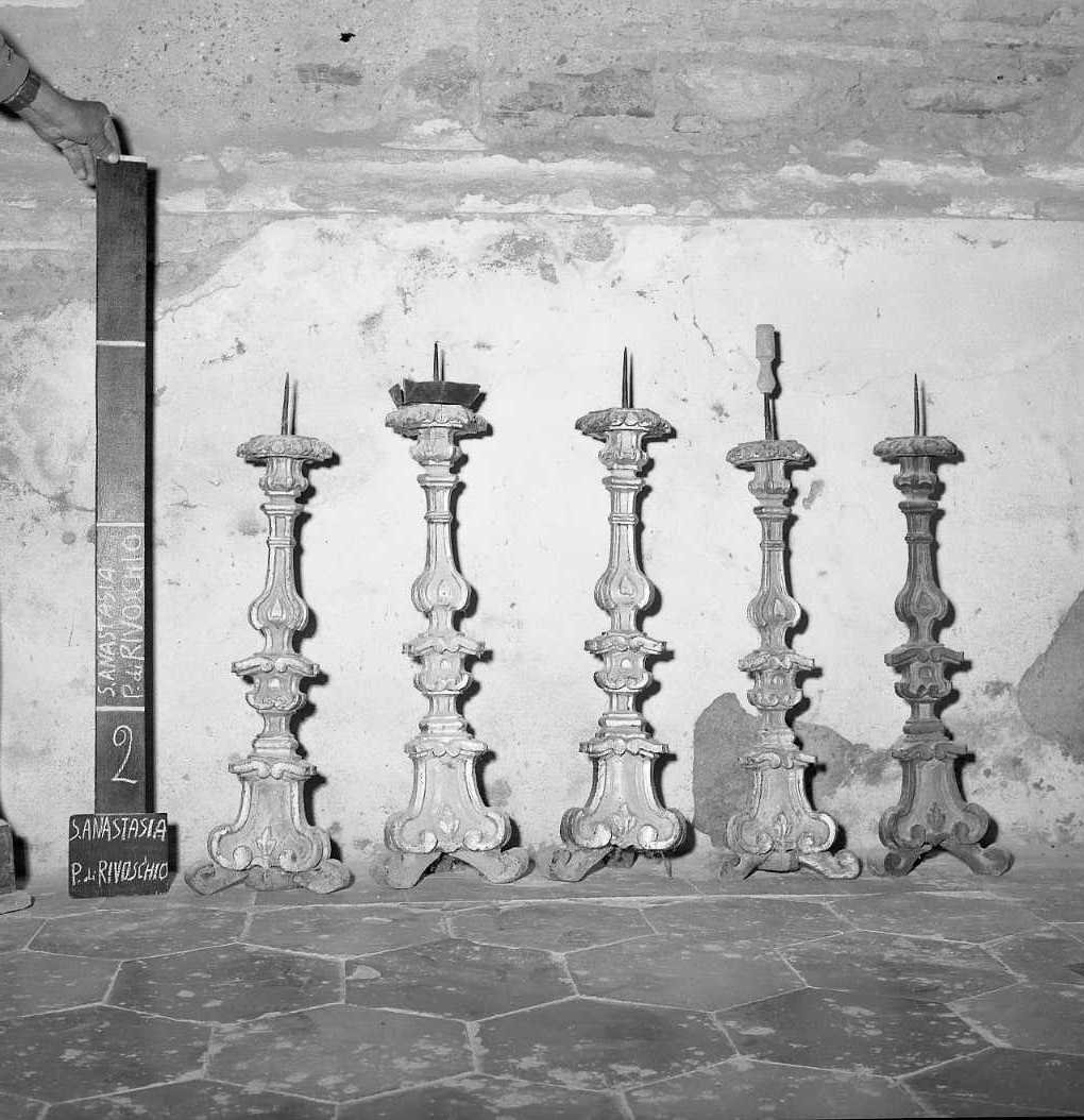 candeliere - bottega romagnola (sec. XVIII)