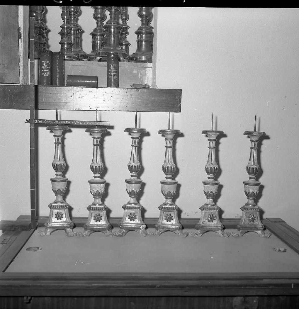 candeliere - bottega romagnola (sec. XVIII)