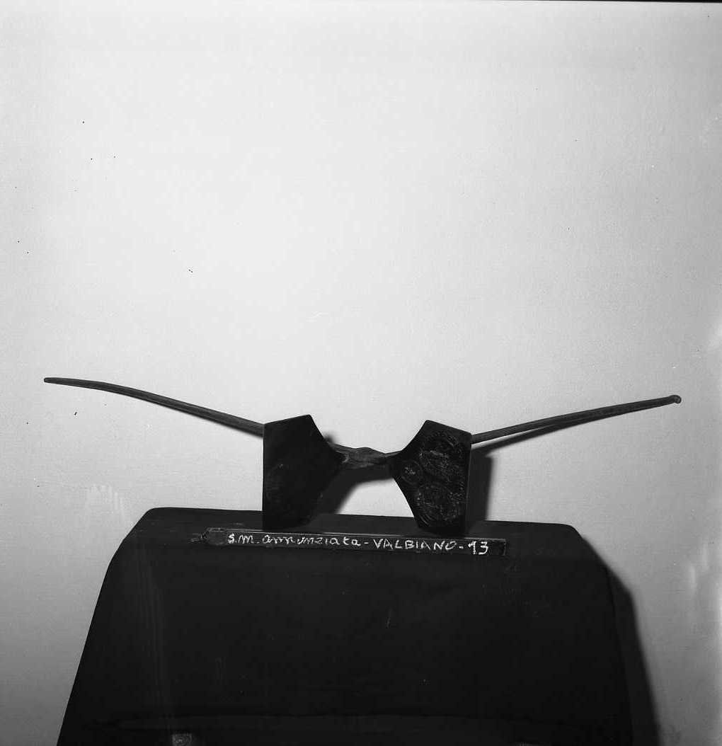 stampo per ostie - bottega romagnola (fine/inizio secc. XVII/ XVIII)