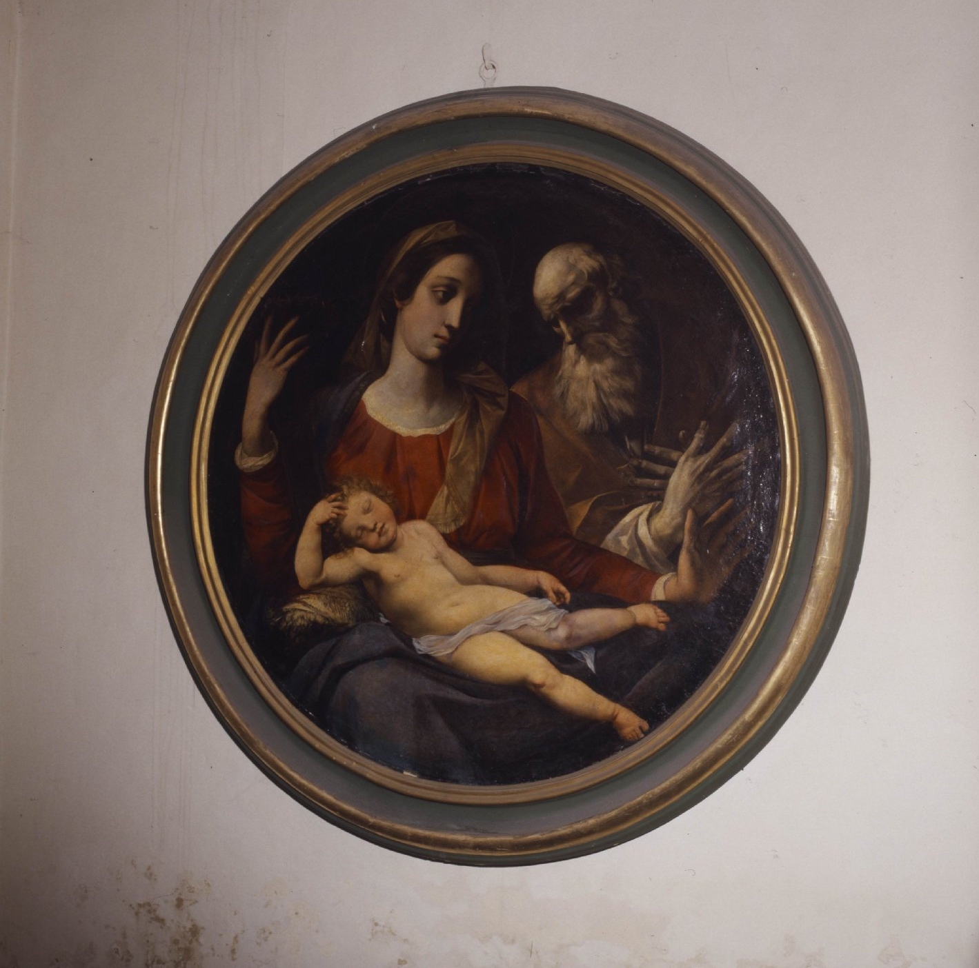 Sacra Famiglia (dipinto) di Cesari Giuseppe detto Cavalier d'Arpino (attribuito) (prima metà sec. XVII)