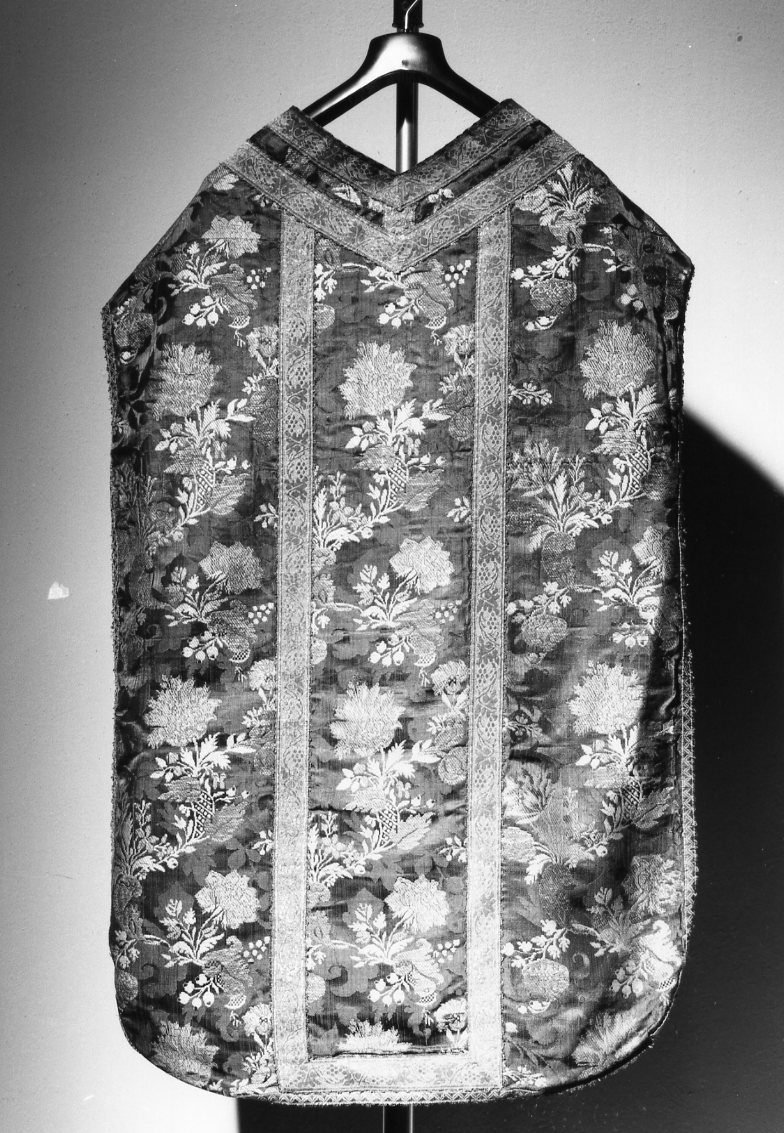 motivi decorativi floreali (paramento liturgico, insieme) - manifattura romagnola (seconda metà sec. XVIII)