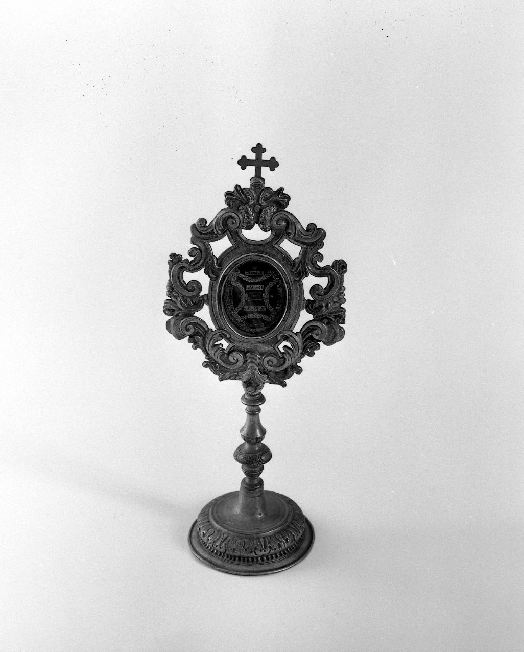 reliquiario - a ostensorio - bottega emiliano-romagnola (prima metà sec. XVIII)