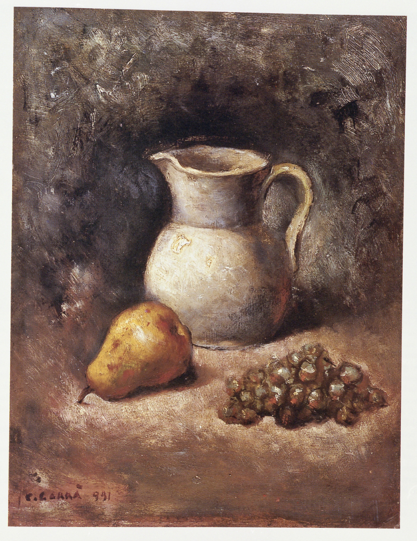 natura morta (dipinto) di Carrà Carlo (sec. XX)