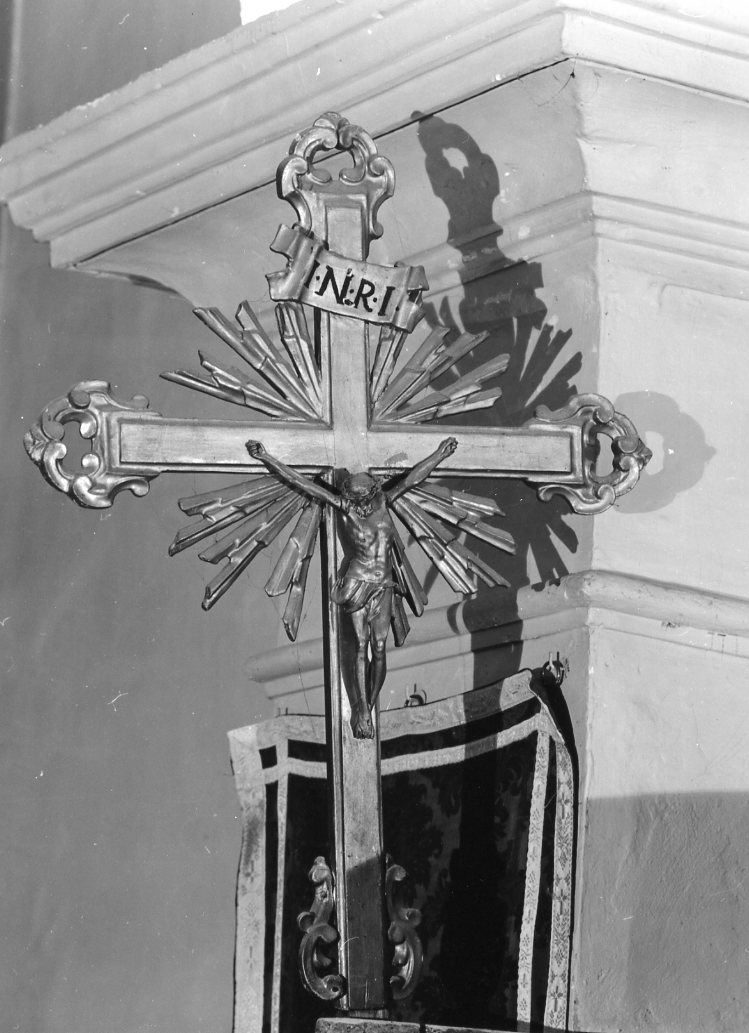 croce processionale - manifattura romagnola (sec. XVIII)