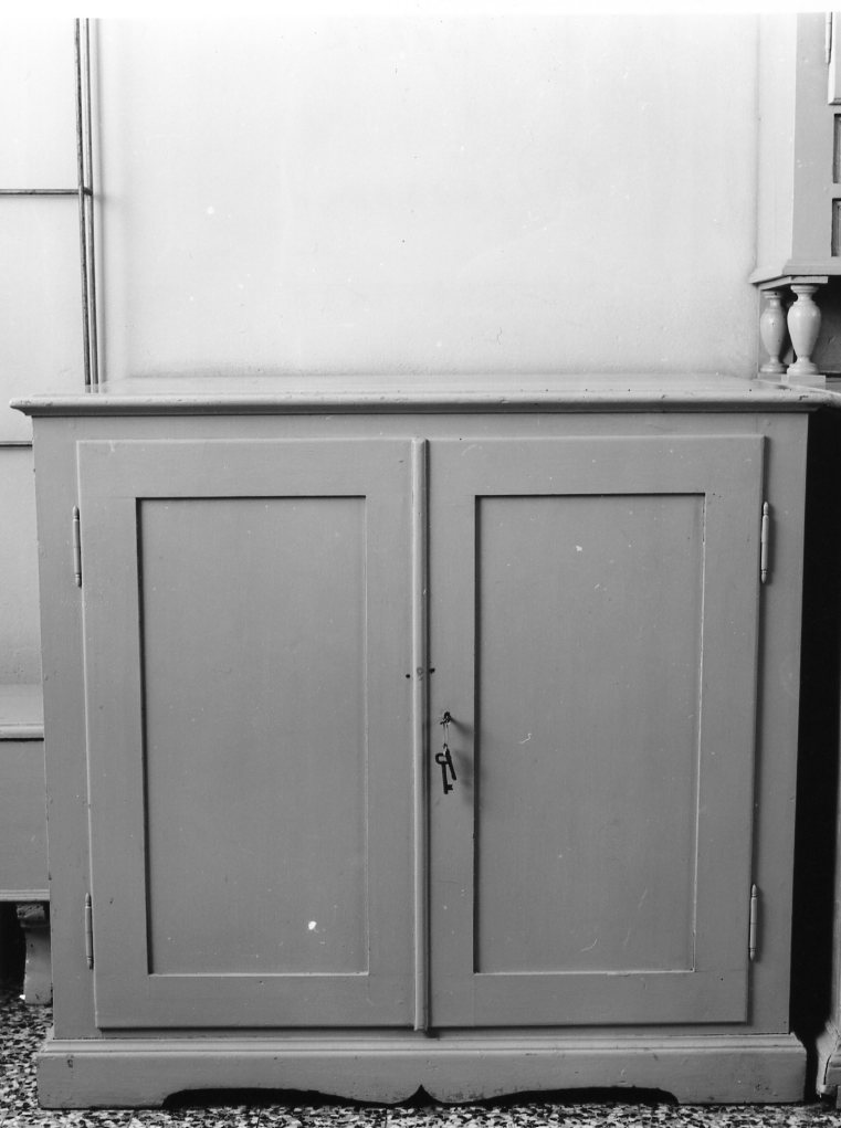 armadio da sacrestia - manifattura romagnola (sec. XIX)