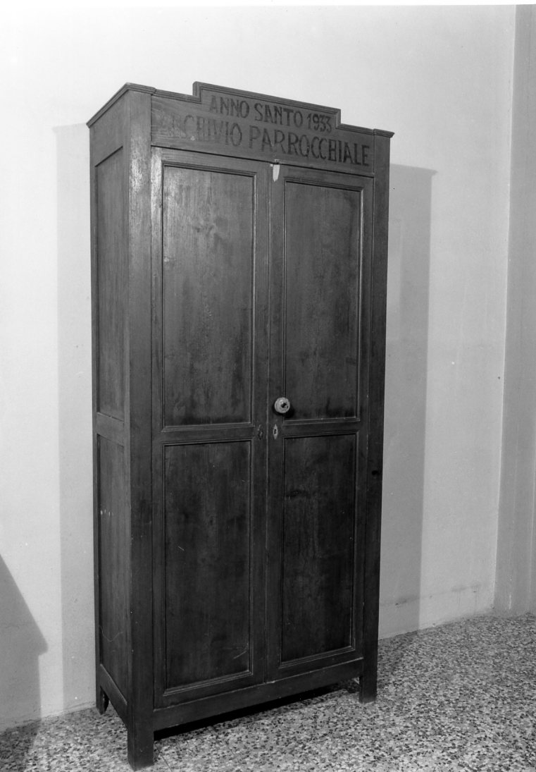 armadio per archivi - manifattura romagnola (sec. XX)