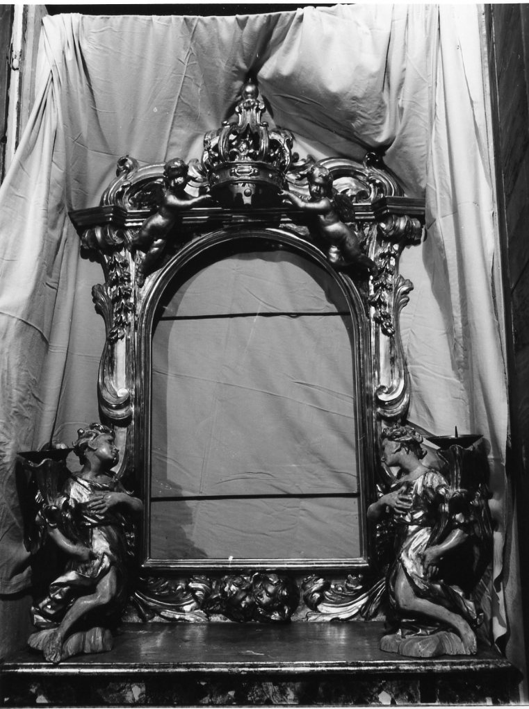 tronetto per esposizione eucaristica - manifattura romagnola (seconda metà sec. XVIII)