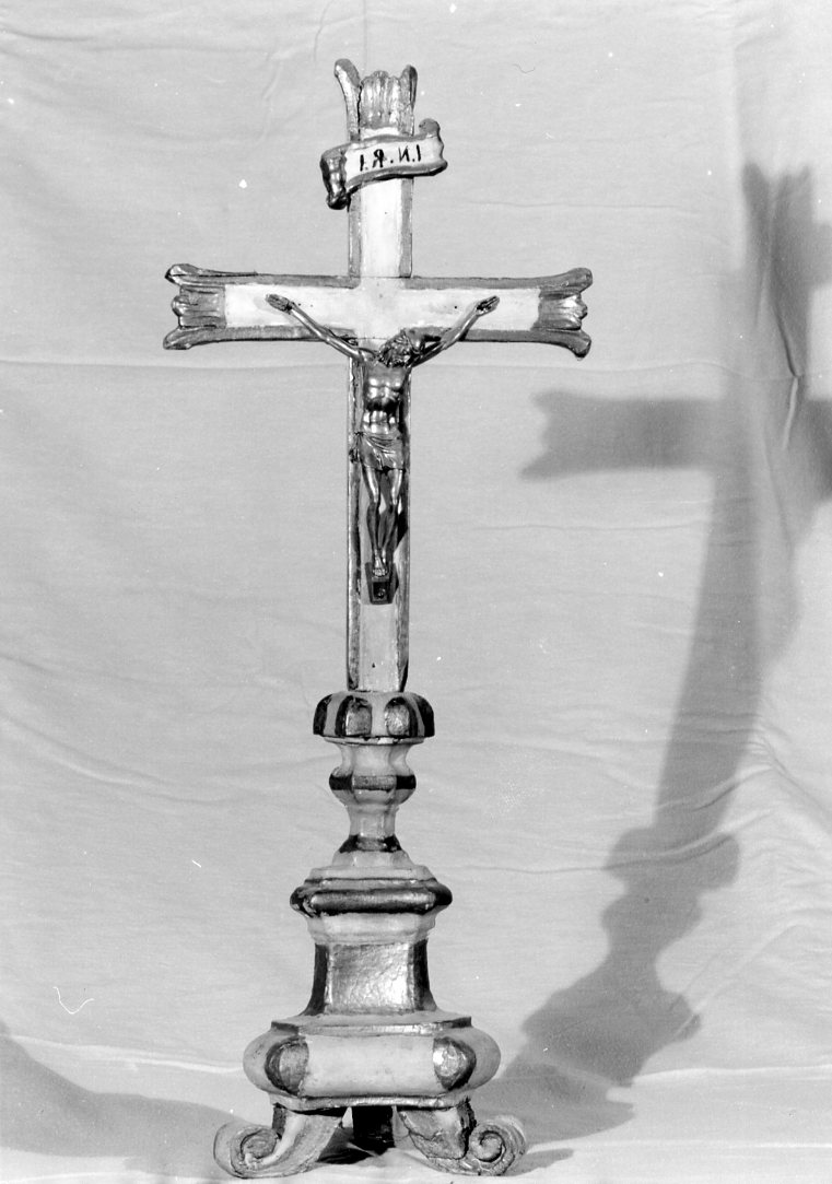 croce d'altare - manifattura romagnola (seconda metà sec. XIX)