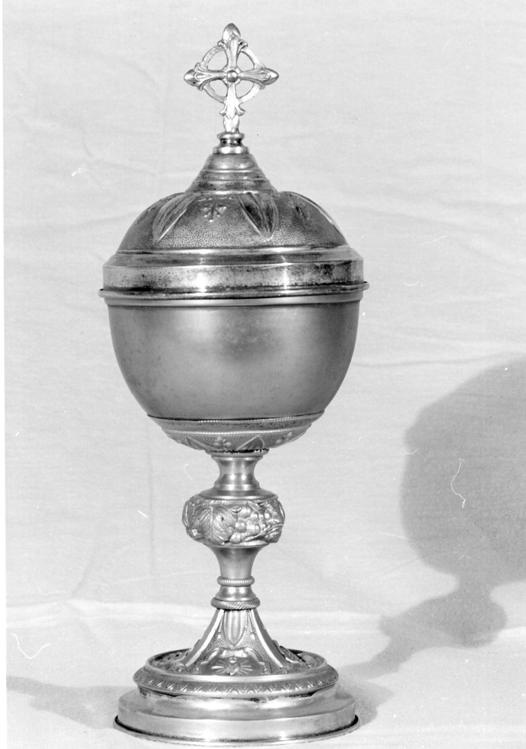 pisside - manifattura romagnola (prima metà sec. XX)