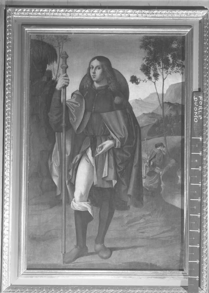 San Rocco, San Rocco (dipinto) di Palmezzano Marco (inizio sec. XVI)