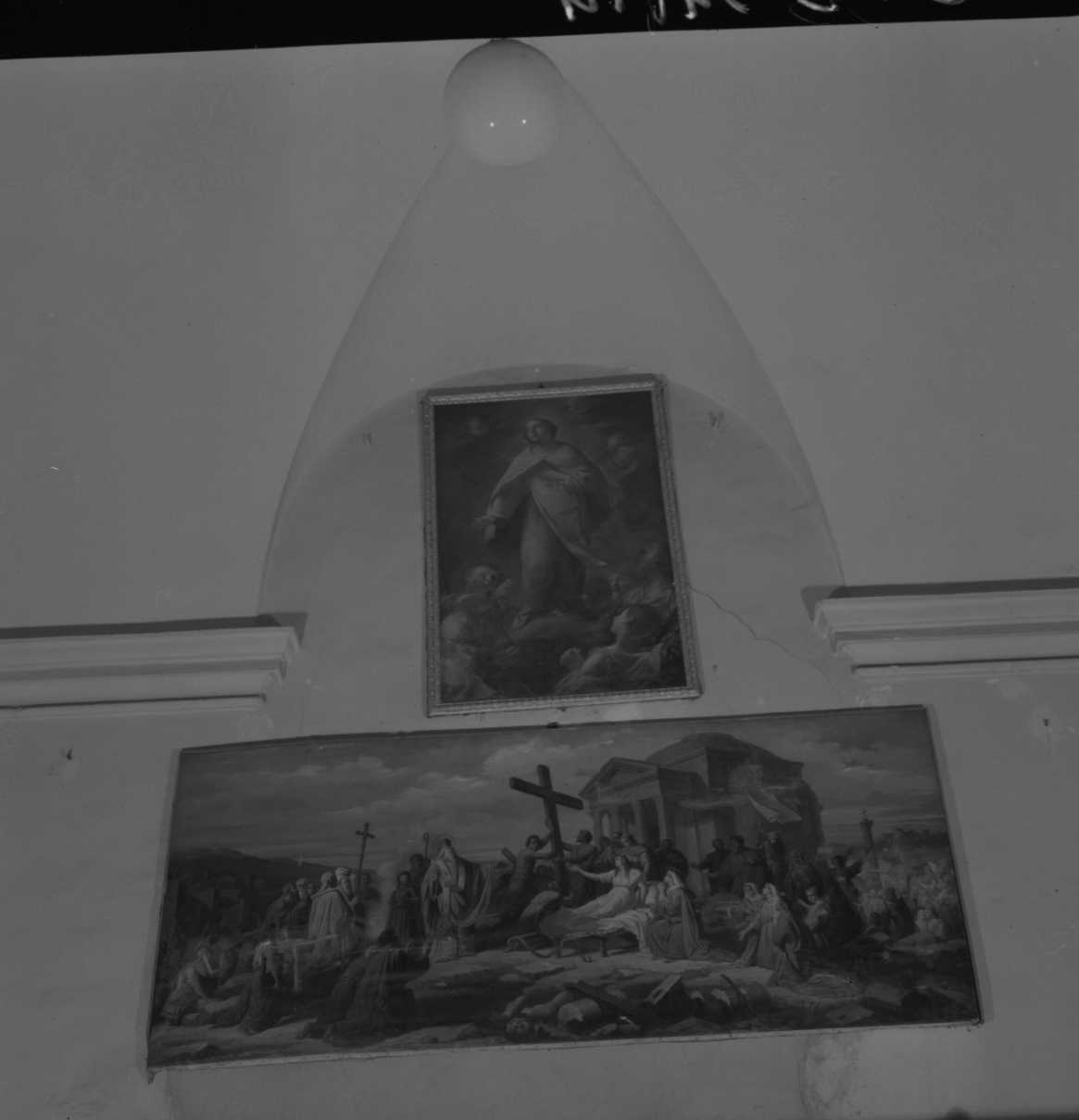 L'invenzione della Croce, ritrovamento della vera croce (dipinto) di Randi Pompeo (terzo quarto sec. XIX)