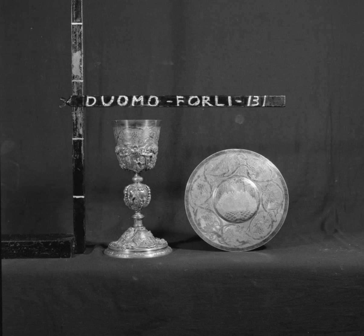 patena - ambito romagnolo (seconda metà sec. XIX)