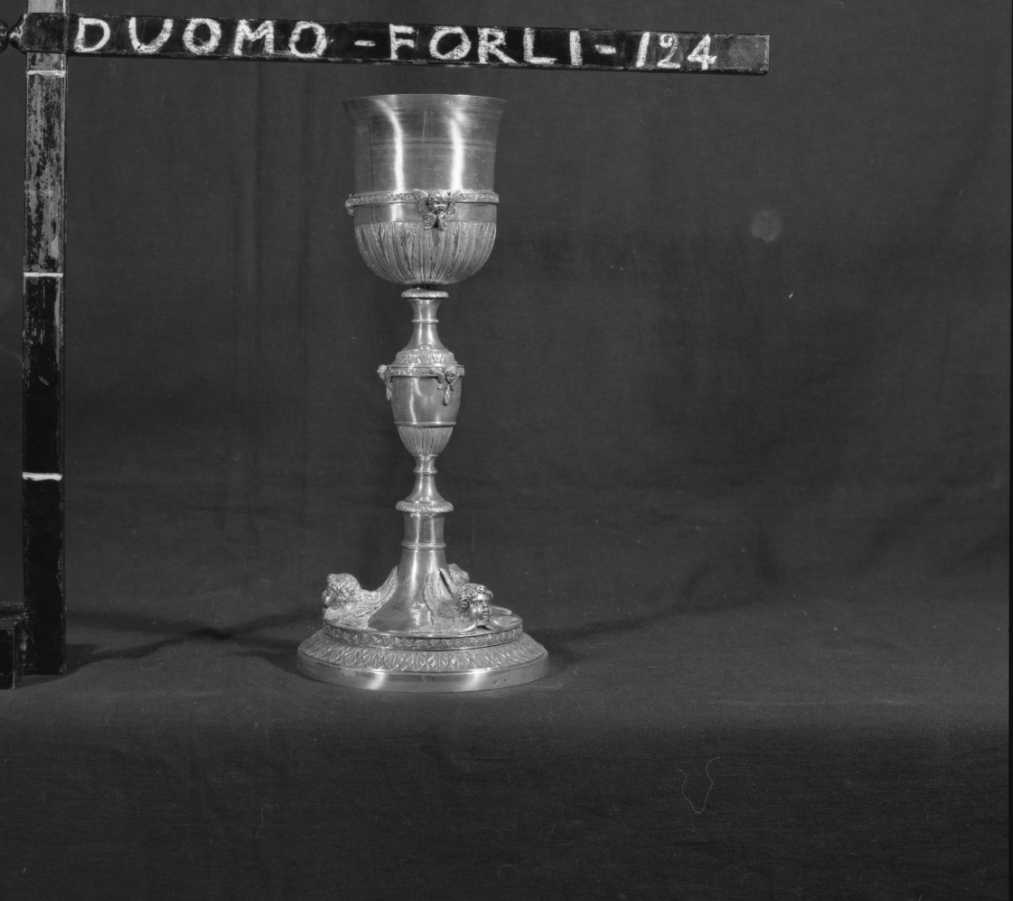 calice - ambito emiliano (primo quarto sec. XIX)