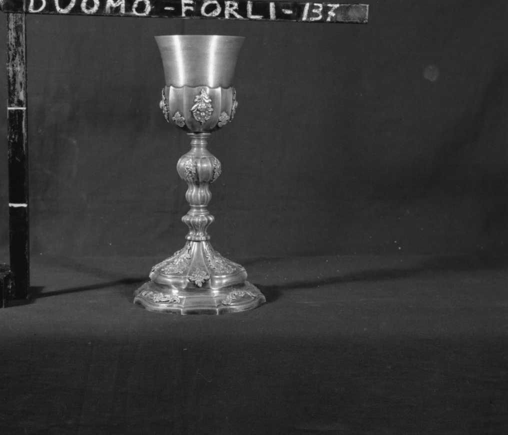 calice - ambito emiliano (seconda metà sec. XIX)