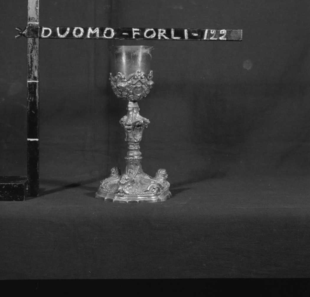 calice - ambito emiliano (seconda metà sec. XIX)