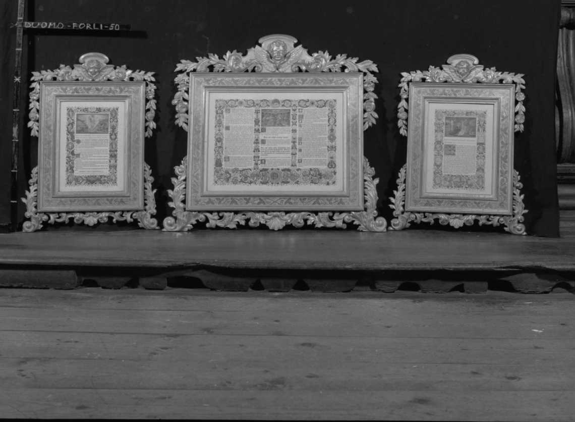 servizio di cartagloria, insieme - ambito emiliano (prima metà sec. XIX)