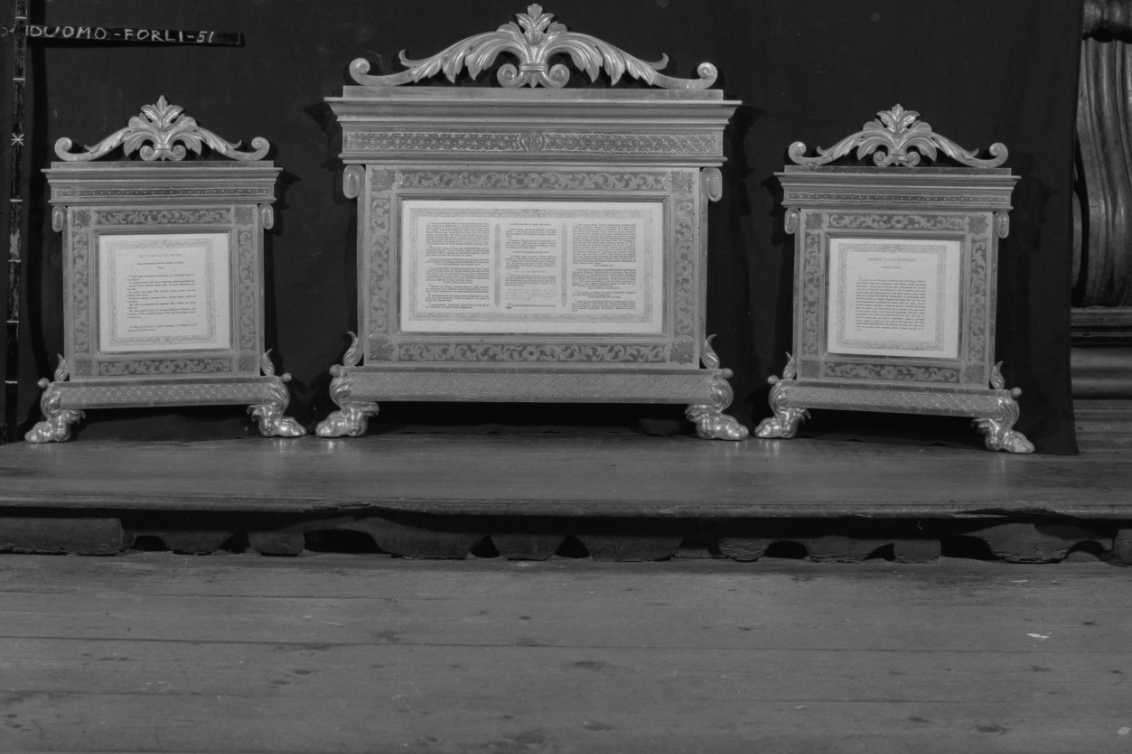 servizio di cartagloria, insieme - ambito emiliano (prima metà sec. XIX)