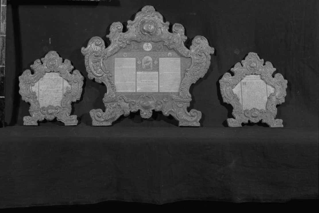 servizio di cartagloria, insieme - ambito emiliano (seconda metà sec. XVIII)