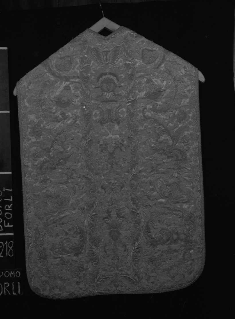 paramento liturgico, insieme - manifattura emiliana (prima metà sec. XVIII)