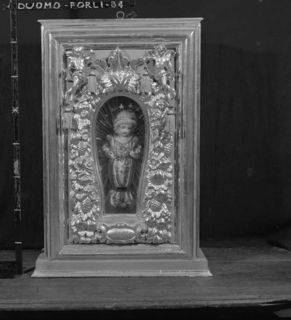 La Vergine Bambina, Maria bambina (statuetta devozionale) - ambito romagnolo (seconda metà, prima metà sec. XIX, sec. XX)