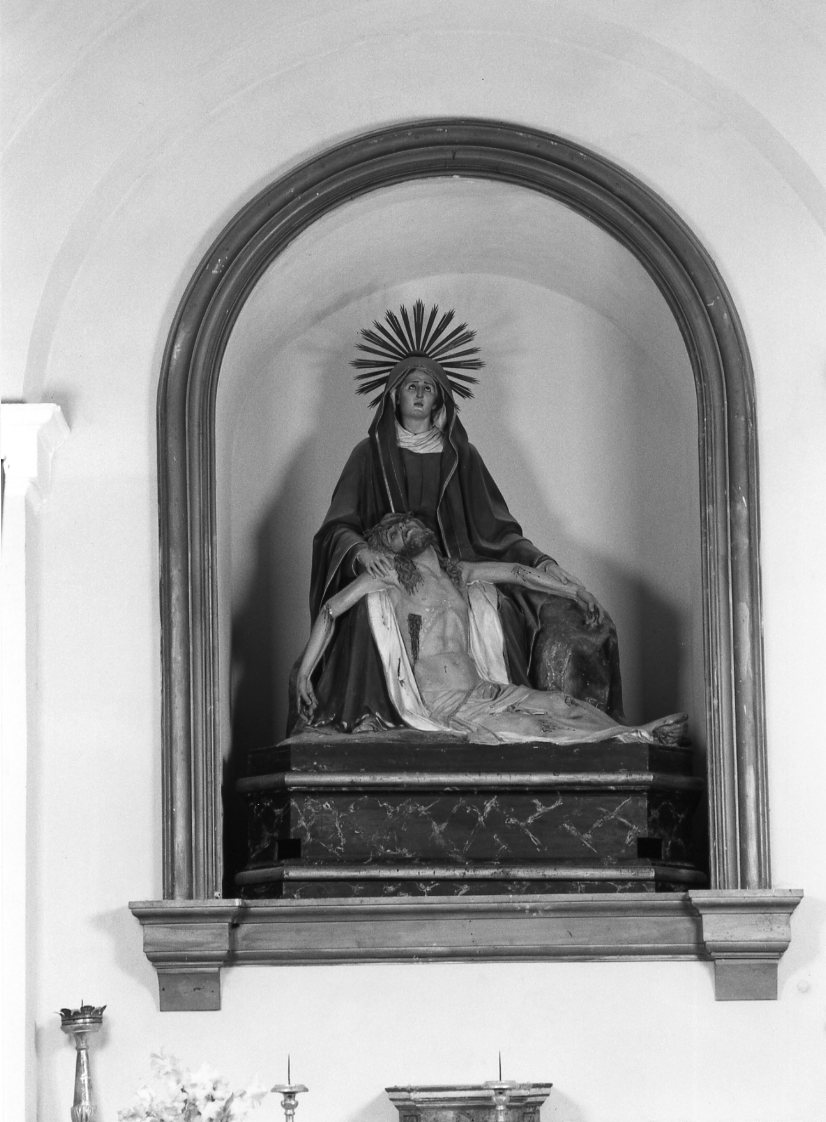 Pietà (statua processionale) - ambito romagnolo (inizio sec. XIX)