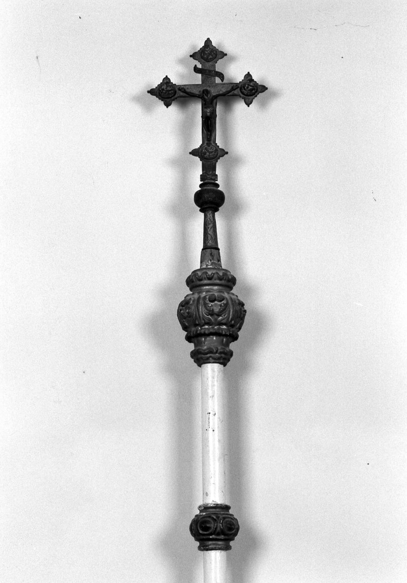 croce processionale - manifattura romagnola (inizio sec. XX)