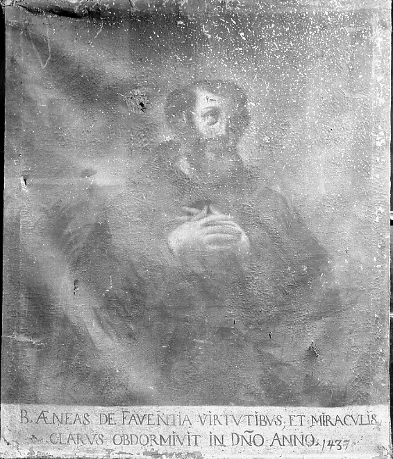 Beato Enea da Faenza (dipinto, elemento d'insieme) - ambito emiliano-romagnolo (sec. XVII)