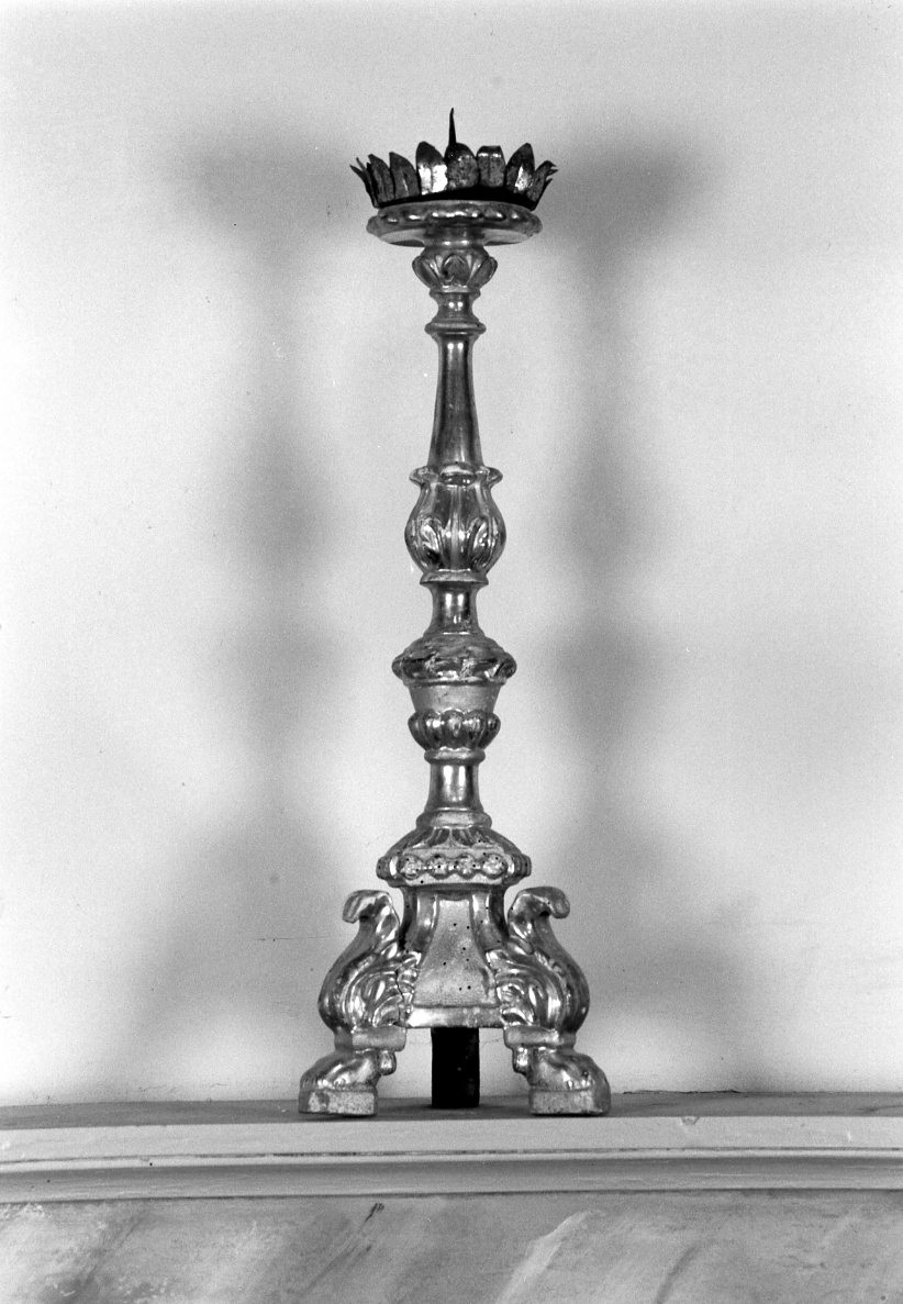 candeliere - produzione romagnola (fine/inizio, fine/inizio secc. XVIII/ XIX, secc. XVIII/ XIX)