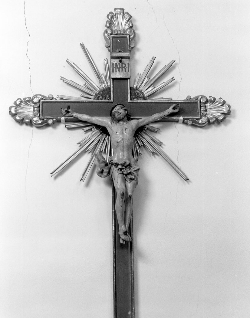 croce processionale - manifattura emiliana (prima metà sec. XIX)