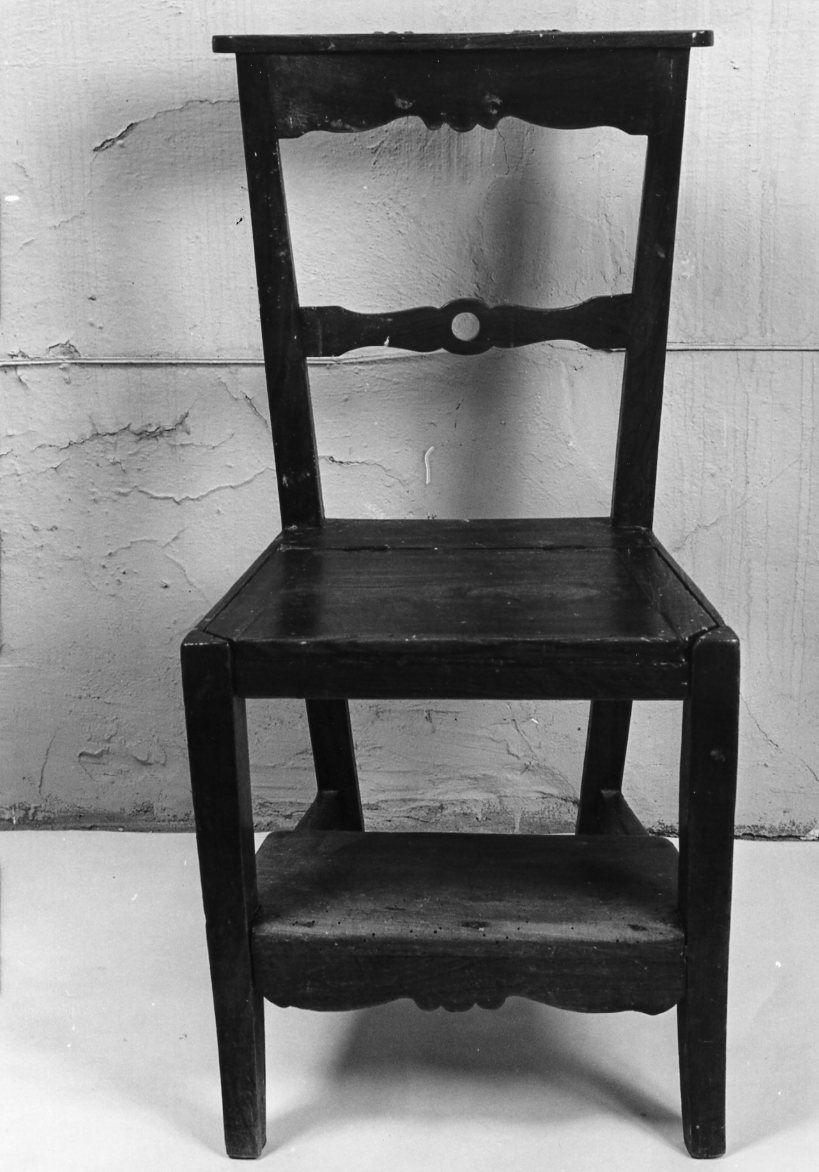 sedia-inginocchiatoio - manifattura romagnola (primo quarto sec. XX)