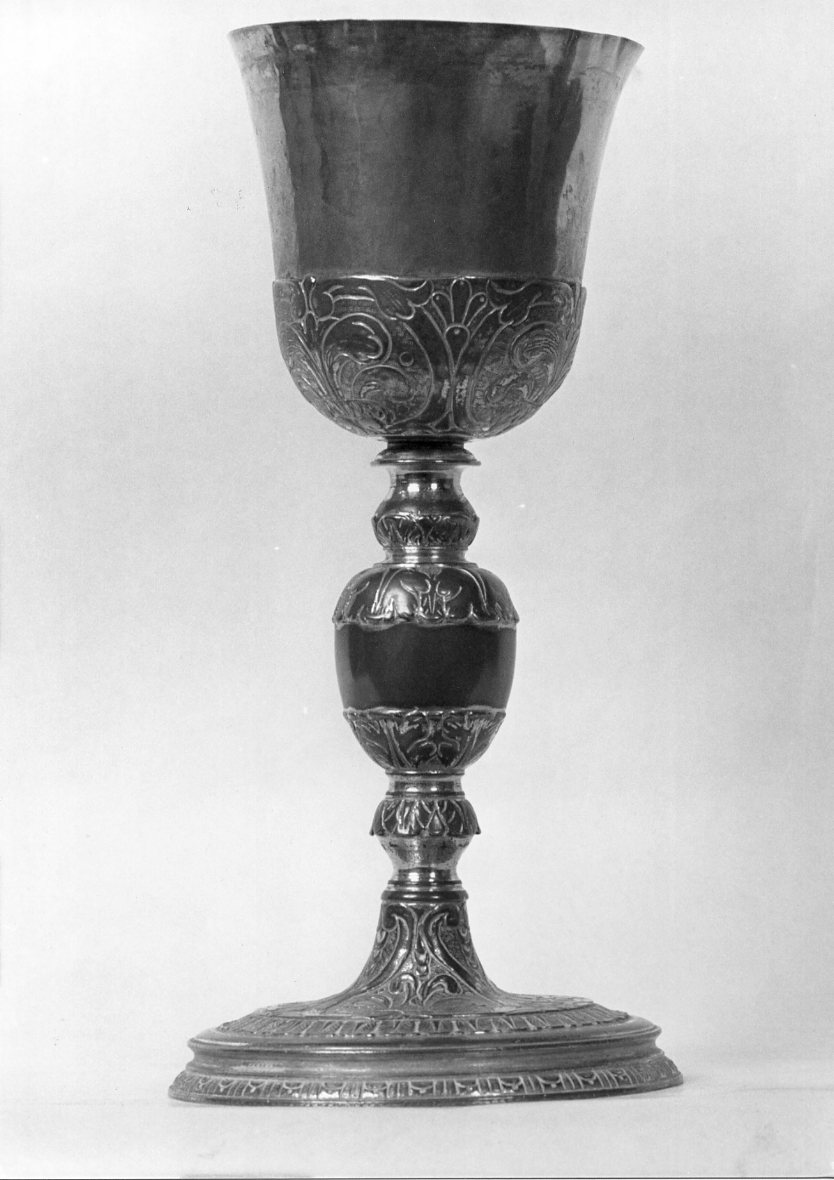 calice - manifattura romagnola (secc. XVII/ XVIII)