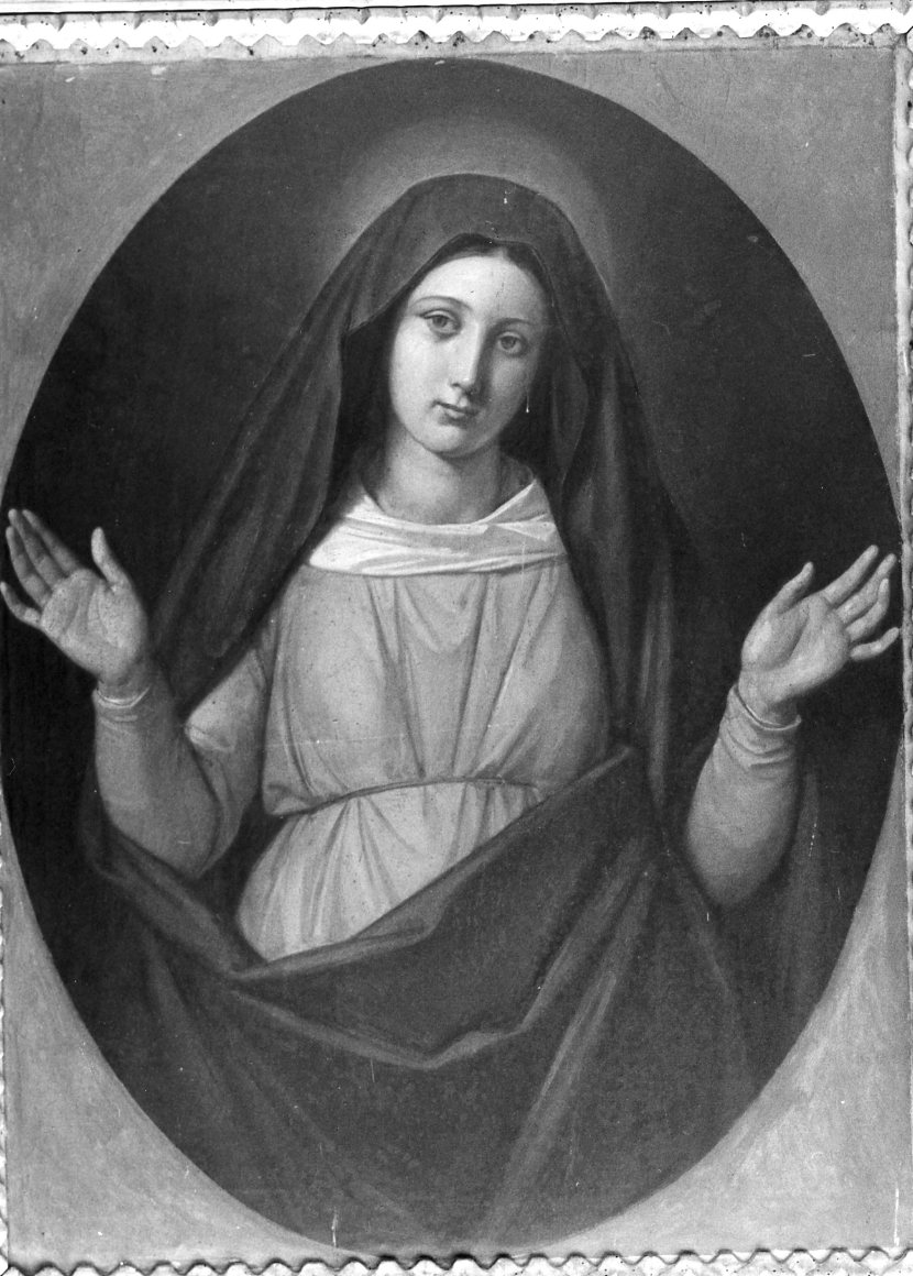 Madonna (dipinto) di Consonni Nicola (sec. XIX)