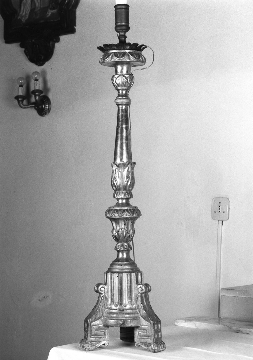 candeliere - manifattura romagnola (inizio sec. XIX)