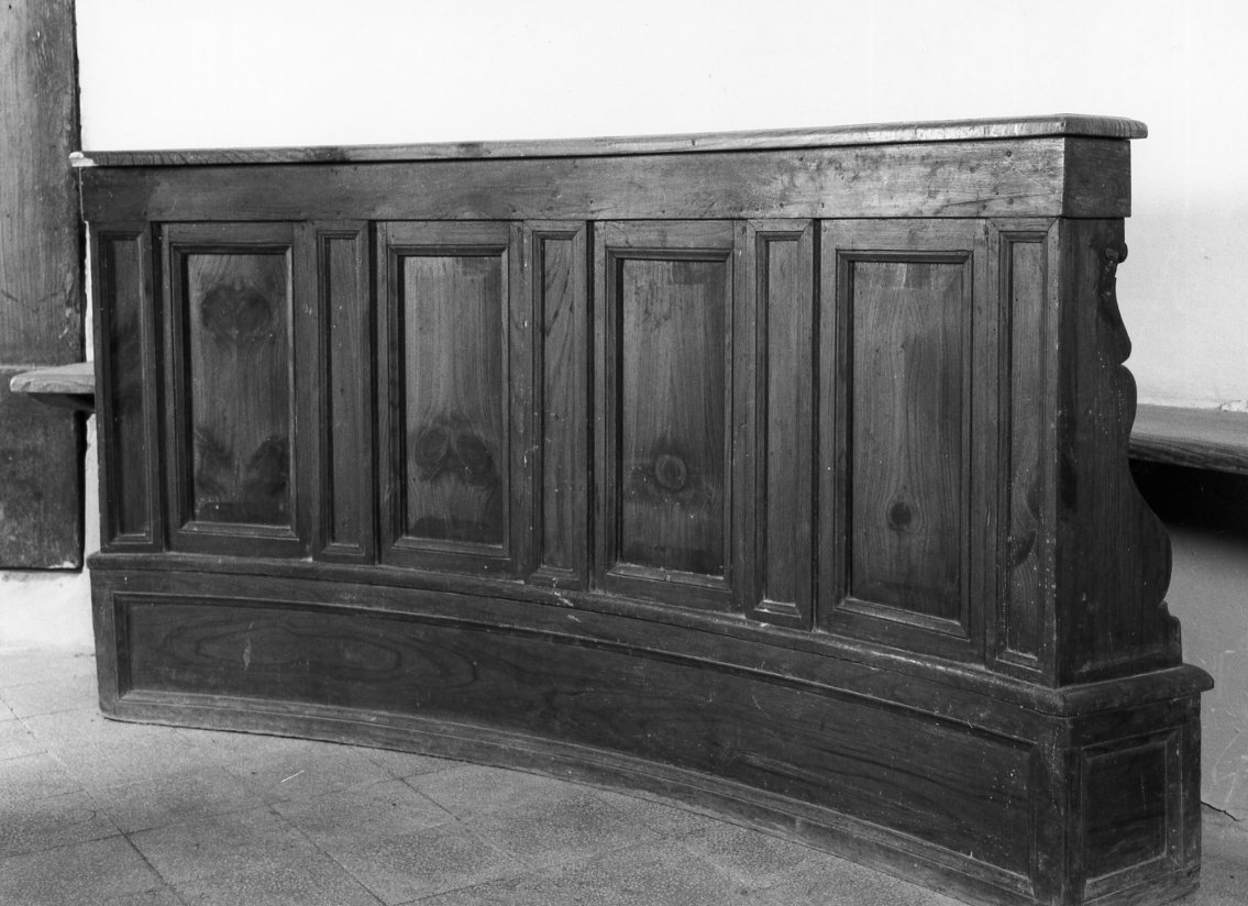 inginocchiatoio - manifattura romagnola (sec. XVIII)