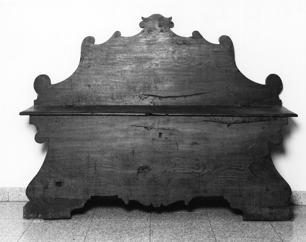 cassapanca - ambito romagnolo (sec. XVIII)