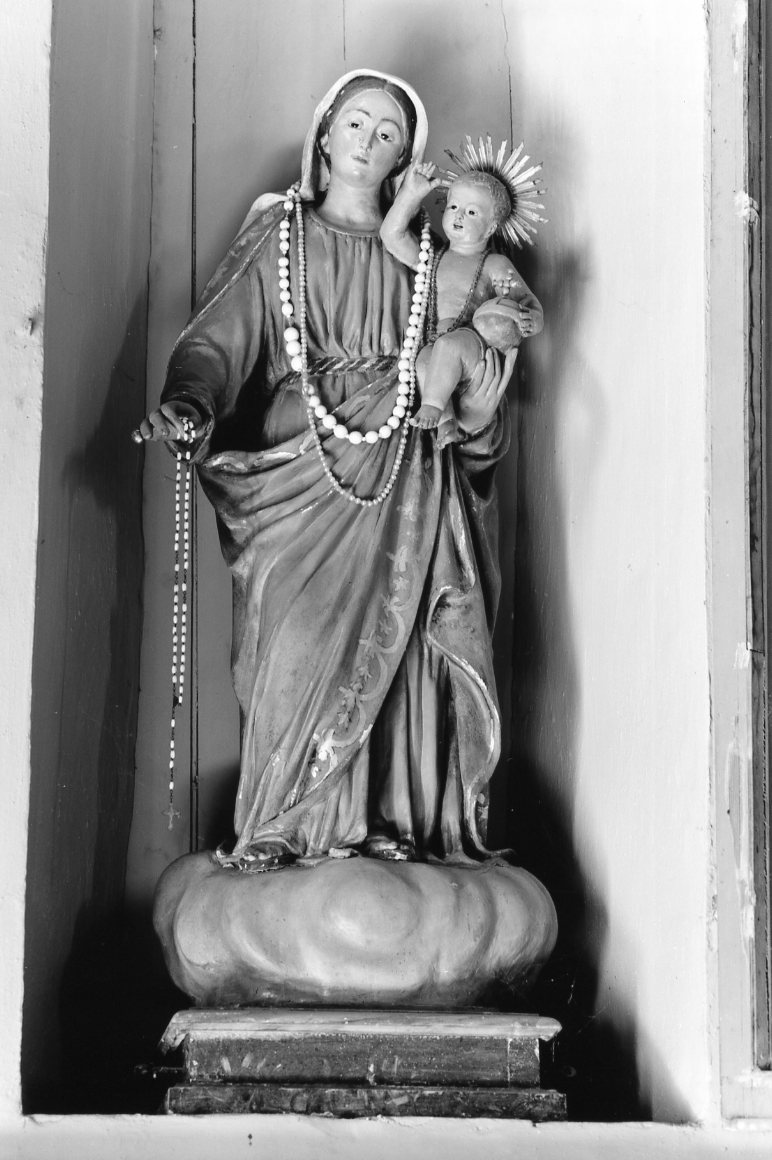 Madonna del Rosario (statua) - ambito romagnolo (metà sec. XVIII)