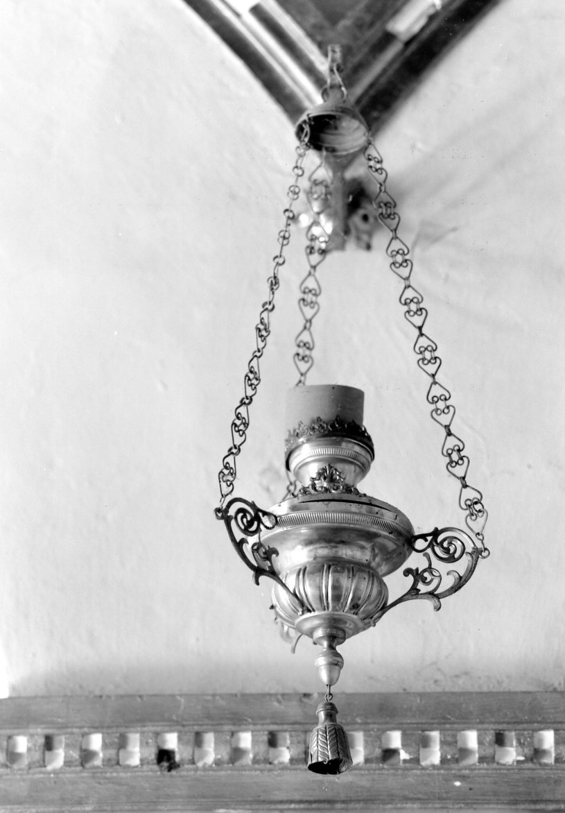 lampada pensile, serie - ambito romagnolo (prima metà sec. XX)